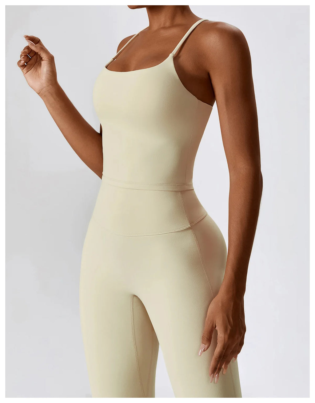 Veyra Active™ SculptFlex 2-Piece Yoga Set | Long Sleeve Crop Top & High-Waist Seamless Leggings