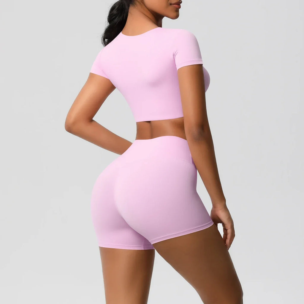 Veyra Active™ Women's SculptFlex 2-Piece Yoga Set | Booty-Shaping Leggings & Sports Tank Top