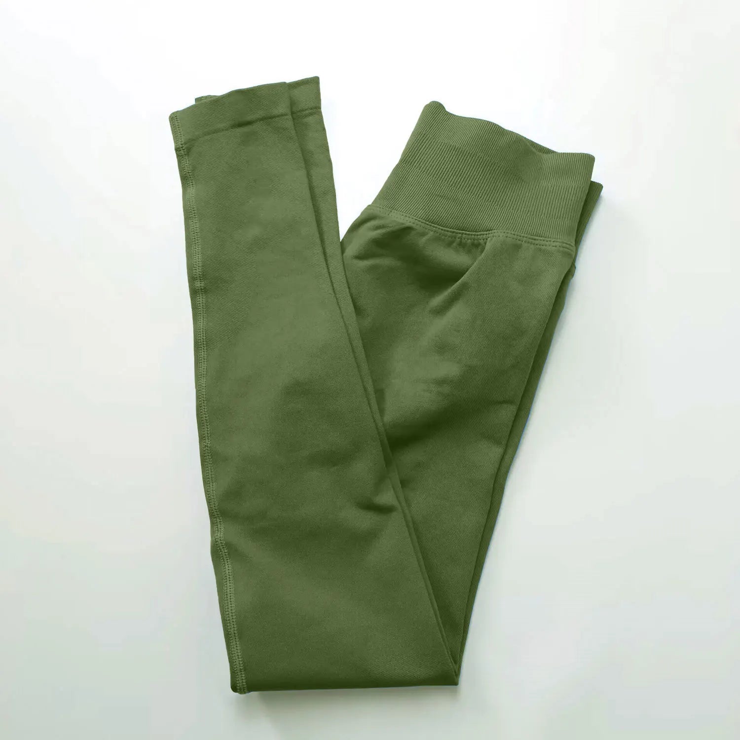Veyra Active™ Impact Seamless Scrunch Leggings | Low Ribbed Waistband Glute-Shaping Yoga Pants