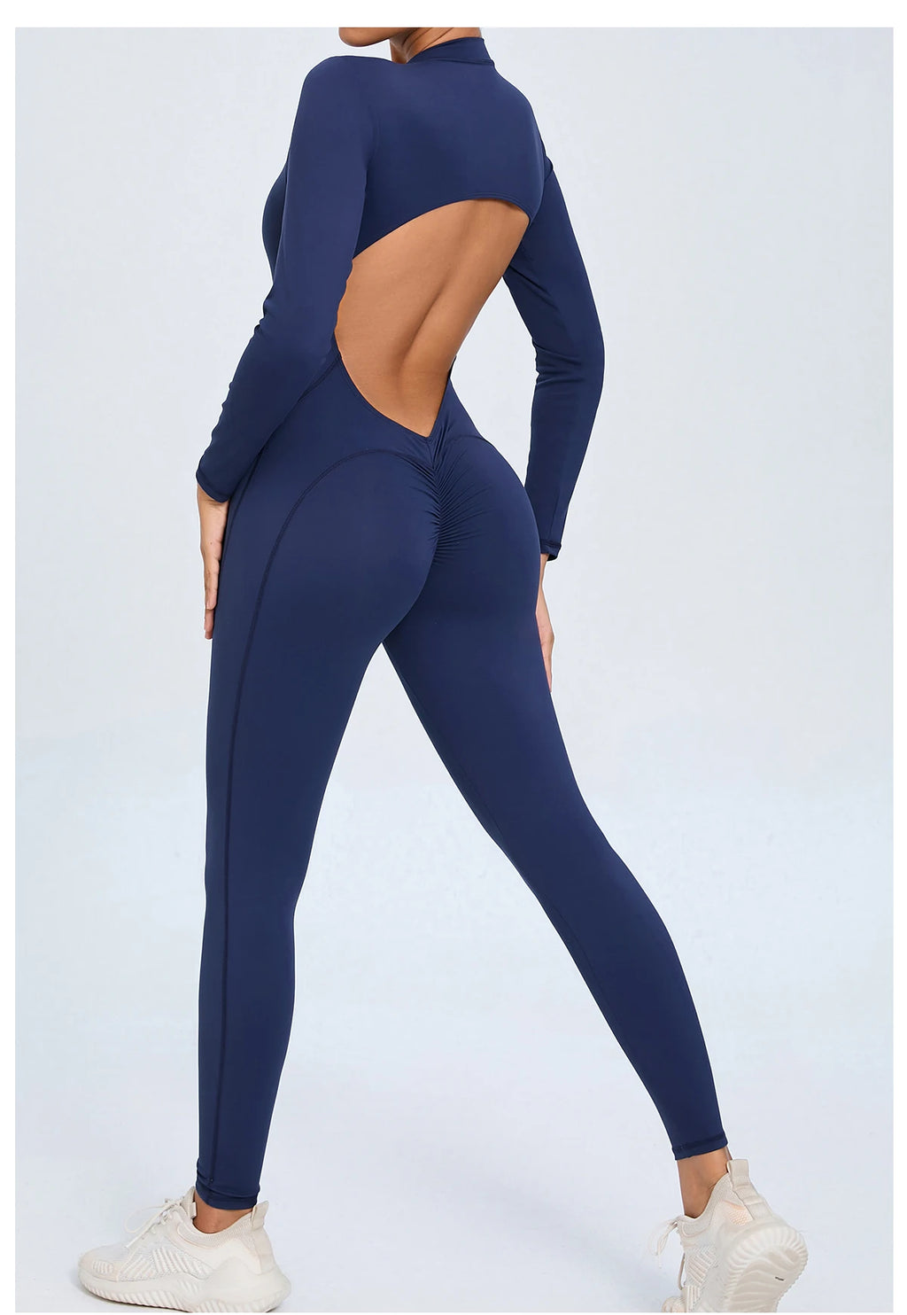Veyra Luxe™ Zip Sculpt Jumpsuit