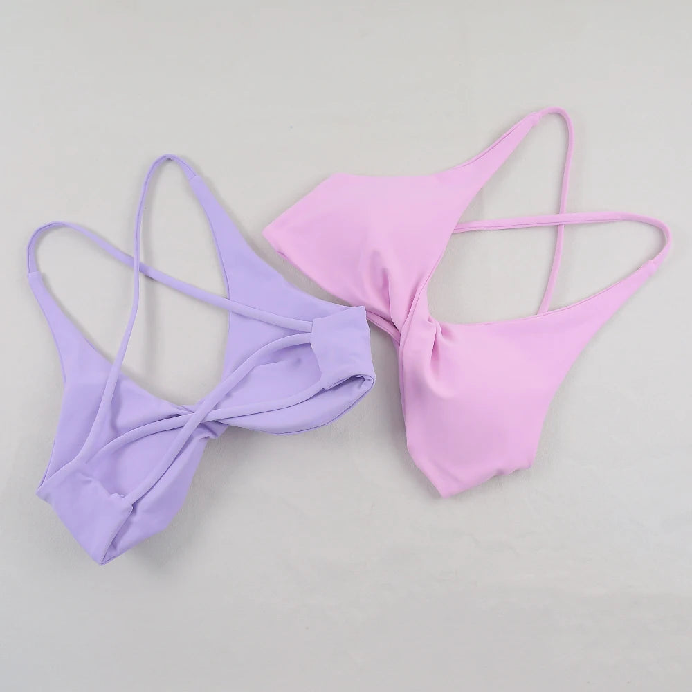 Veyra Active™ Impact Slim-Strap Sports Bra | Seamless High-Stretch Yoga Crop Top