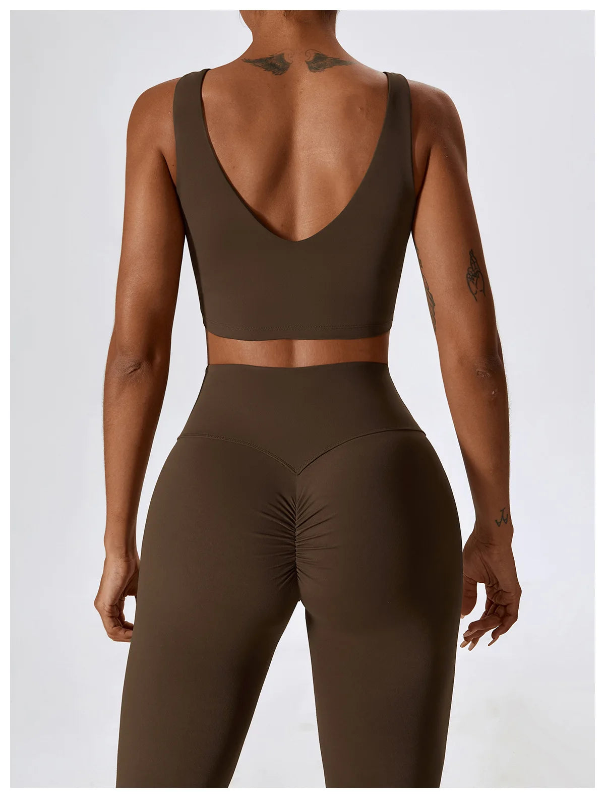 Veyra Active™ SculptFlex 2-Piece Yoga Set | Long Sleeve Crop Top & High-Waist Seamless Leggings