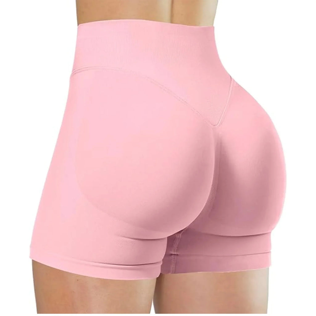 Veyra Active™ Summer High-Waisted Biker Shorts | Anti-Chafe Seamless Yoga & Running Shorts