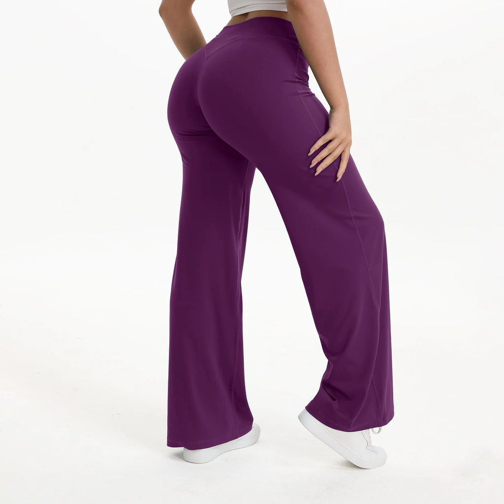 Veyra Active™ SoftMotion Straight-Leg Yoga Pants | Naked-Feel Pilates & Gym Trousers