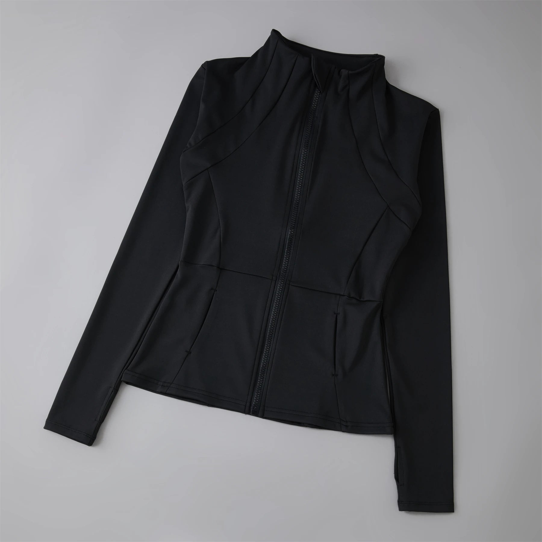 Veyra Active™ Breeze Lightweight Running Jacket | Wind-Resistant Long-Sleeve Workout Top