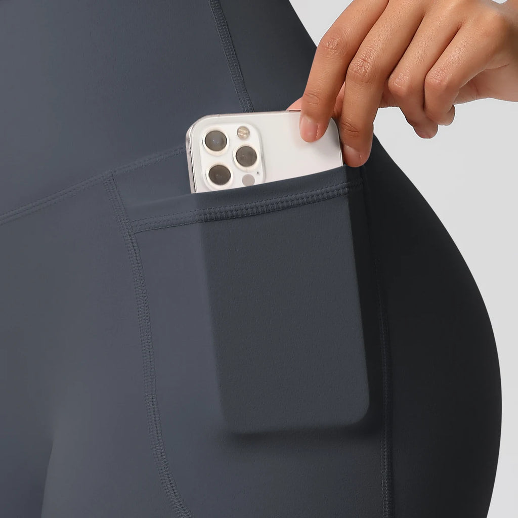 Veyra Active™ Pocketed High-Waisted Yoga Shorts | 100% Squat-Proof Anti-Chafe Biker Shorts