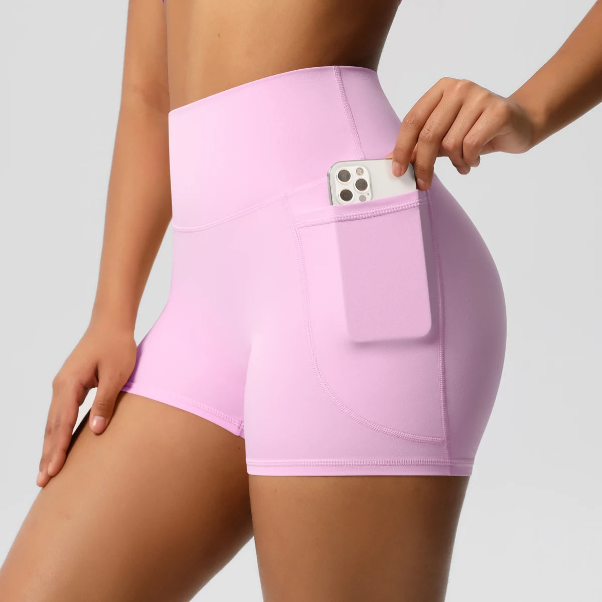 Veyra Active™ Pocketed High-Waisted Yoga Shorts | 100% Squat-Proof Anti-Chafe Biker Shorts