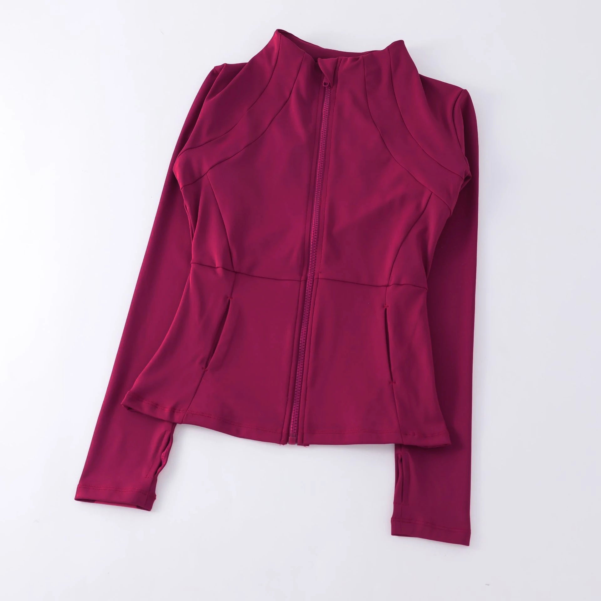 Veyra Active™ Breeze Lightweight Running Jacket | Wind-Resistant Long-Sleeve Workout Top