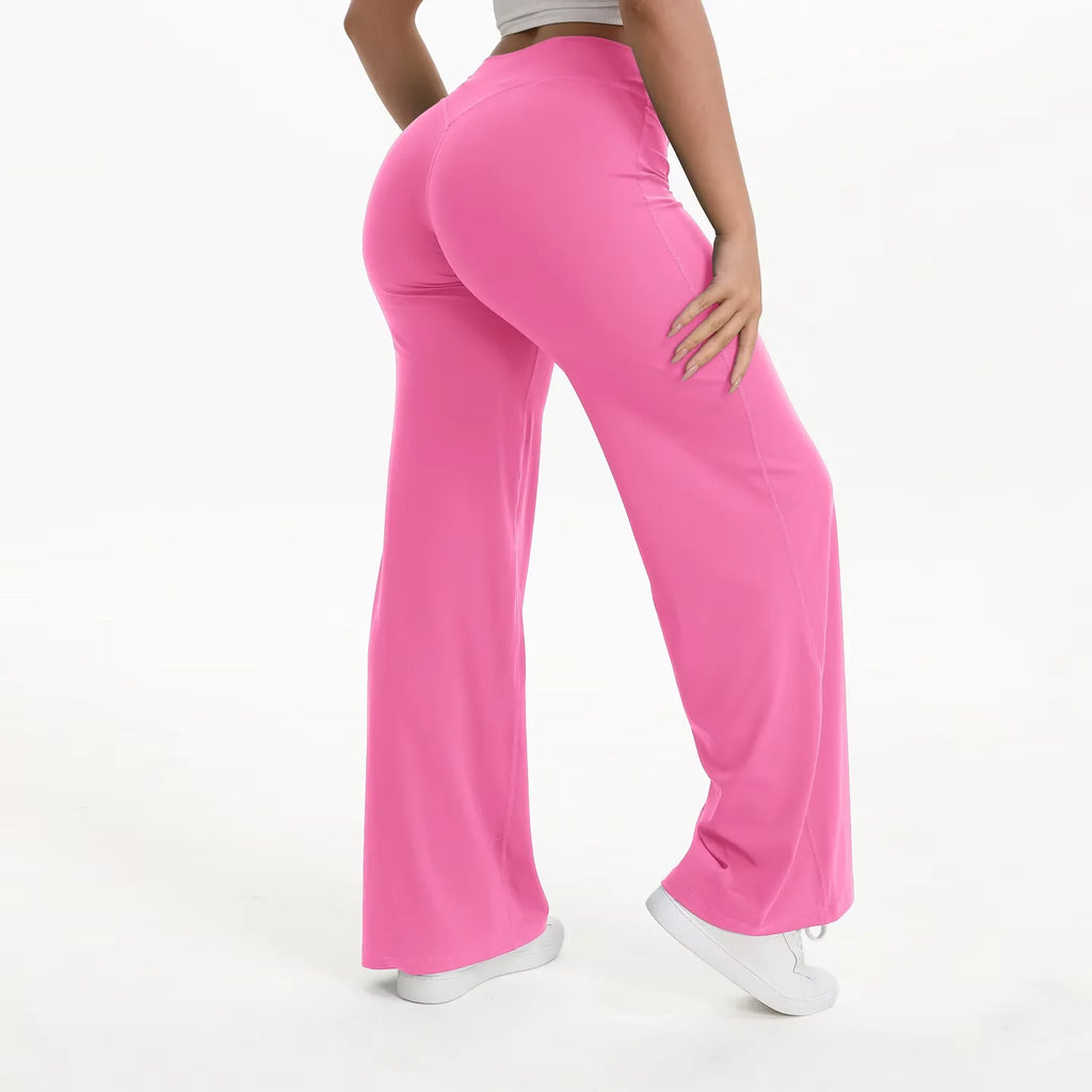 Veyra Active™ SoftMotion Straight-Leg Yoga Pants | Naked-Feel Pilates & Gym Trousers