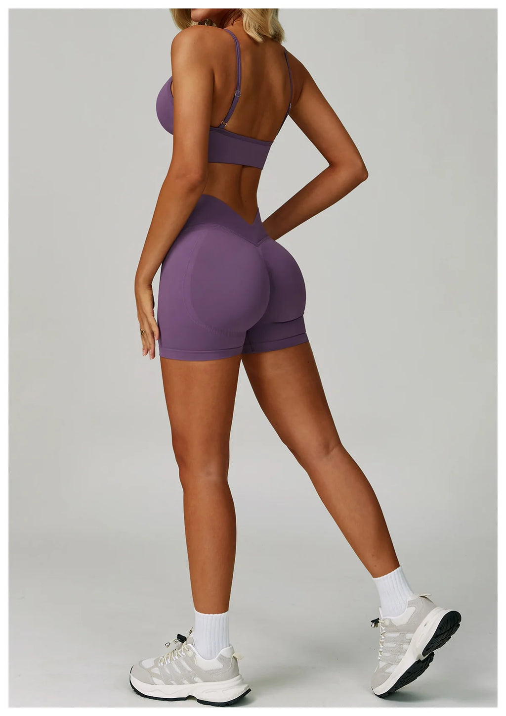 Veyra Active™ SculptFlex 3-Piece Yoga Set | Long Sleeve Crop Top, Sports Bra & High-Waist Leggings