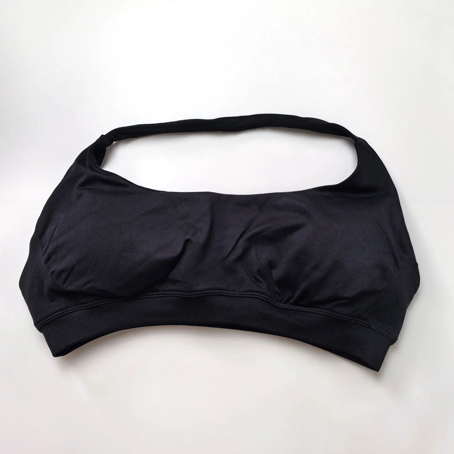 Veyra Active™ Impact Seamless Halter Sports Bra | High-Support Push-Up Gym & Yoga Crop Top