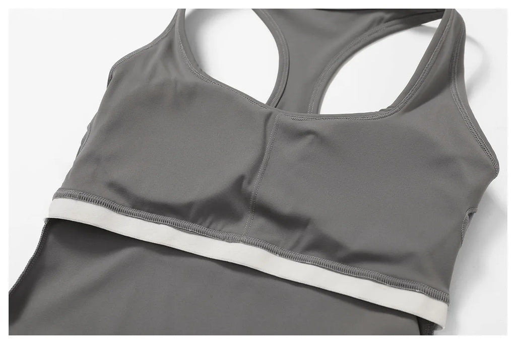 Veyra Active™ Summer Shockproof Yoga Vest | Quick-Dry Seamless Workout Tank Top