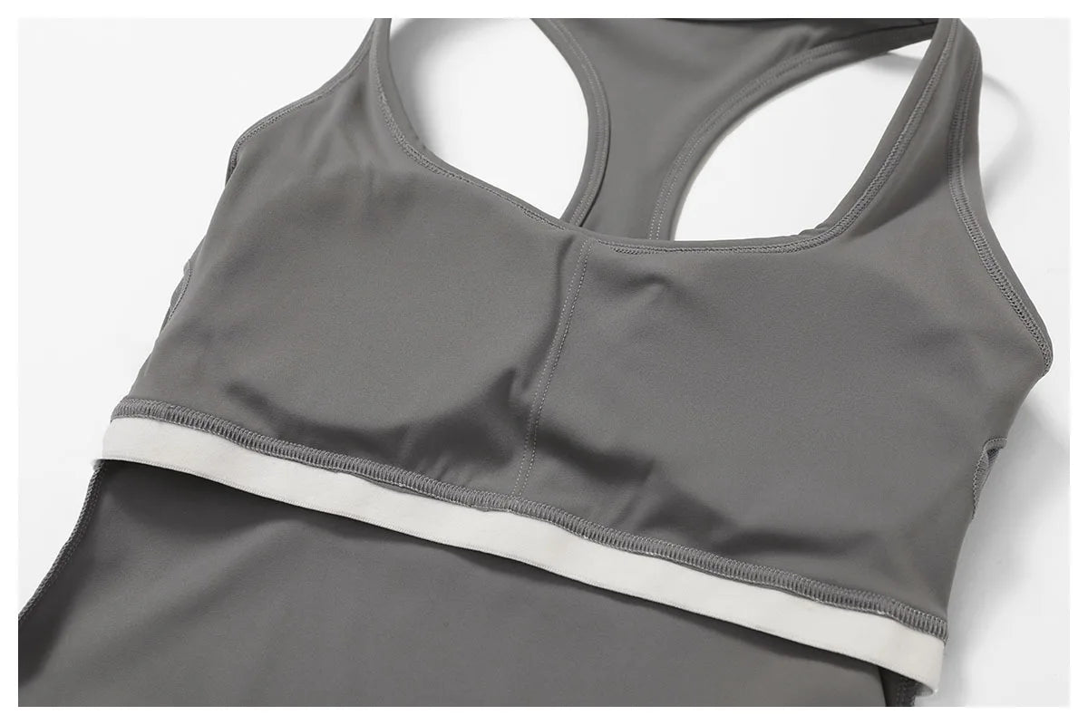 Veyra Active™ Summer Shockproof Yoga Vest | Quick-Dry Seamless Workout Tank Top