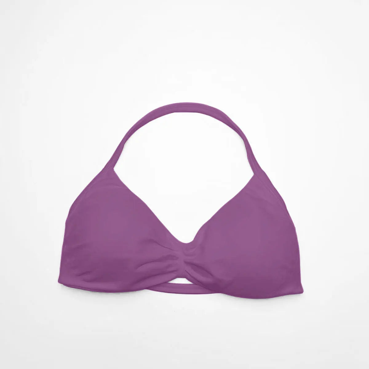Veyra Active™ Impact Strappy Halter Sports Bra | High-Support Seamless Yoga Crop Top