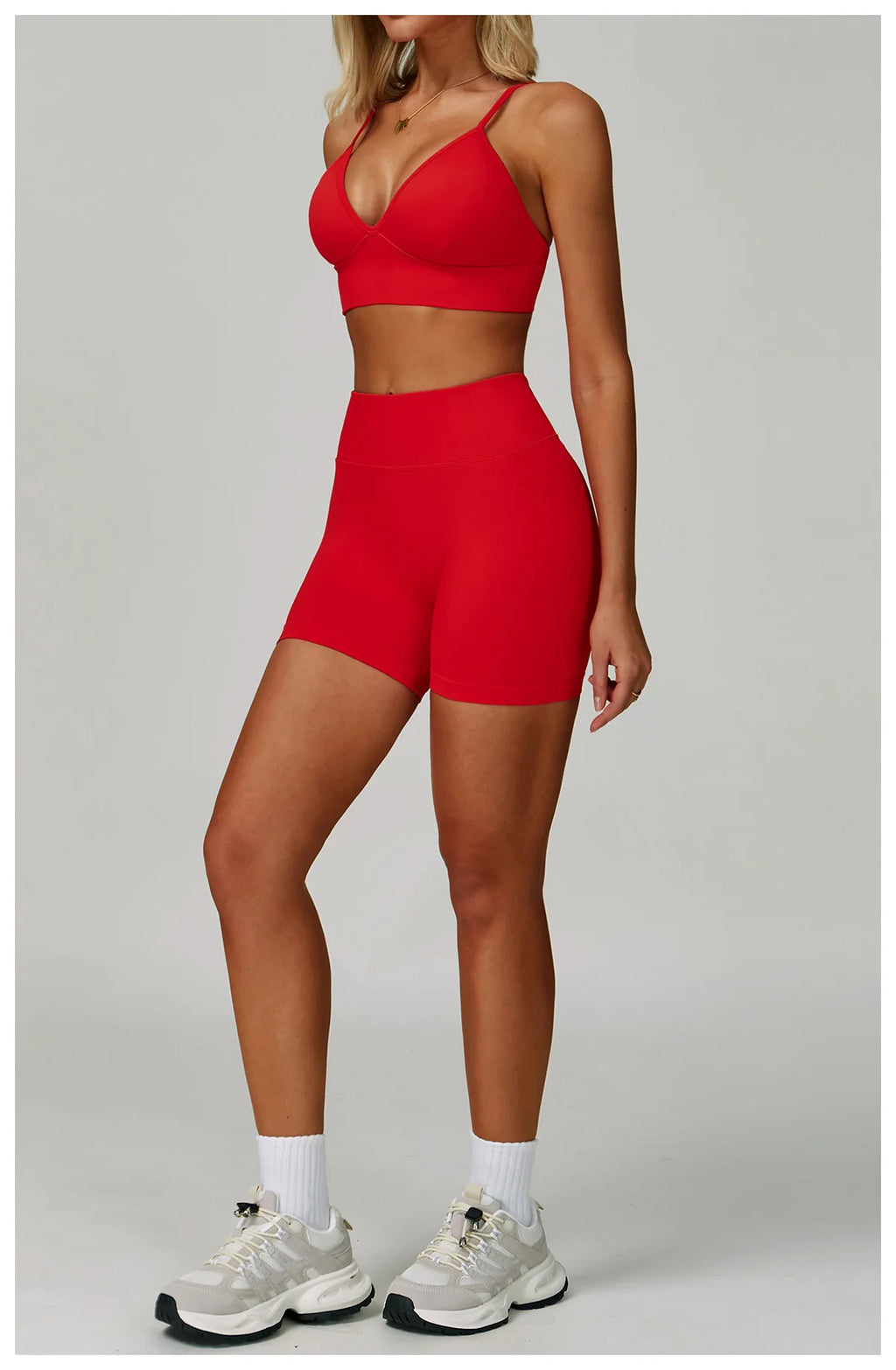 Veyra Active™ SculptFlex 3-Piece Yoga Set | Long Sleeve Crop Top, Sports Bra & High-Waist Leggings