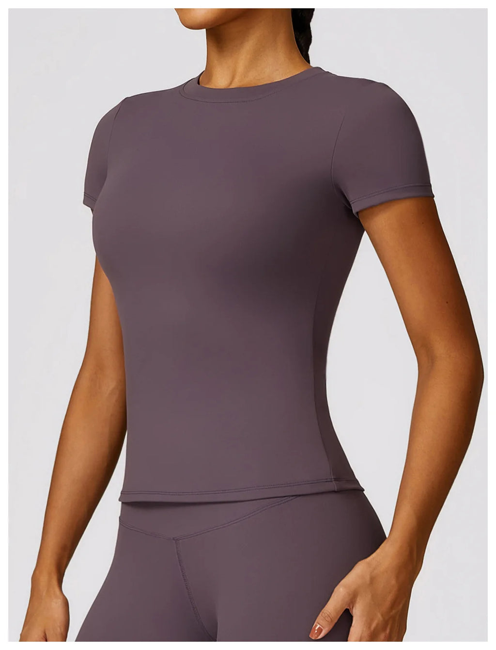 Veyra Active™ Breeze Slim-Fit Running T-Shirt | Breathable Short-Sleeve Yoga & Gym Tee