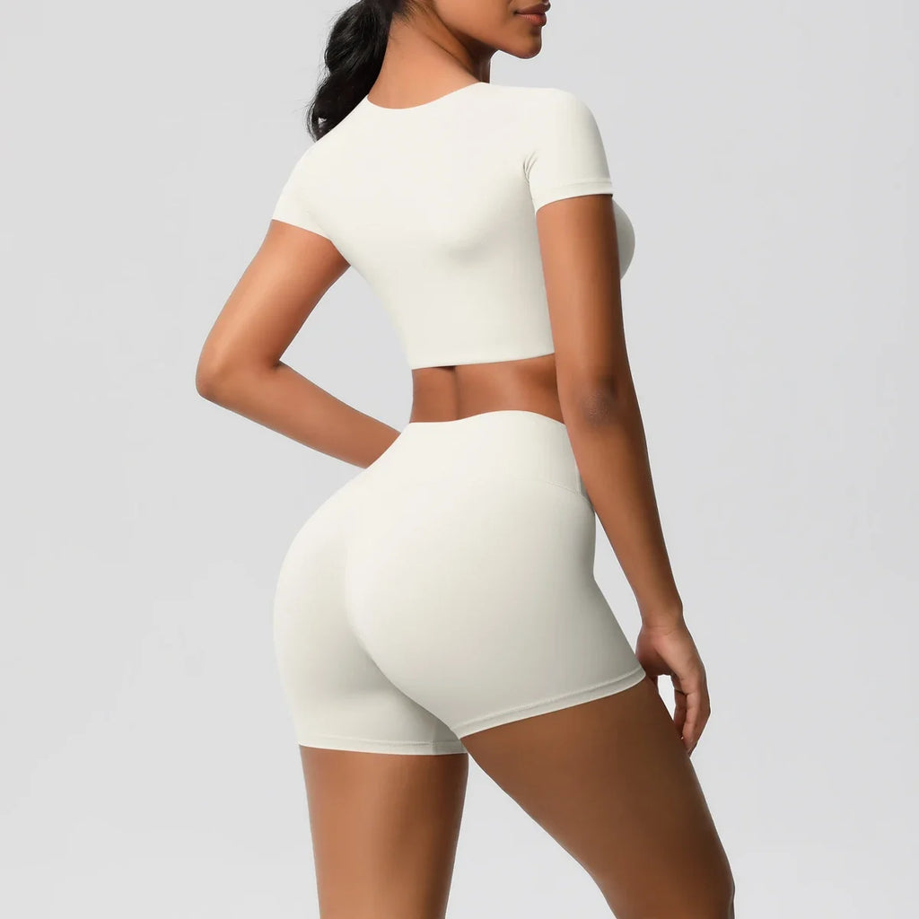 Veyra Active™ Women's SculptFlex 2-Piece Yoga Set | Booty-Shaping Leggings & Sports Tank Top
