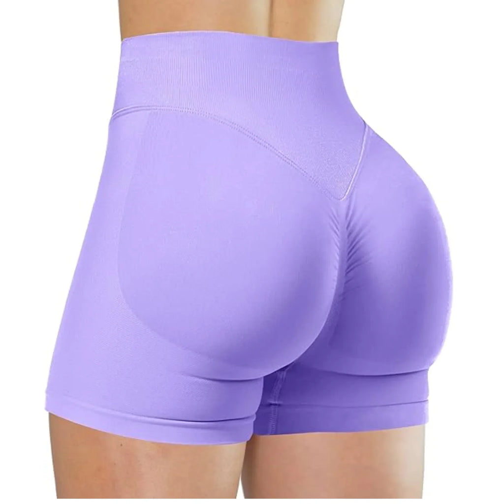 Veyra Active™ Summer High-Waisted Biker Shorts | Anti-Chafe Seamless Yoga & Running Shorts
