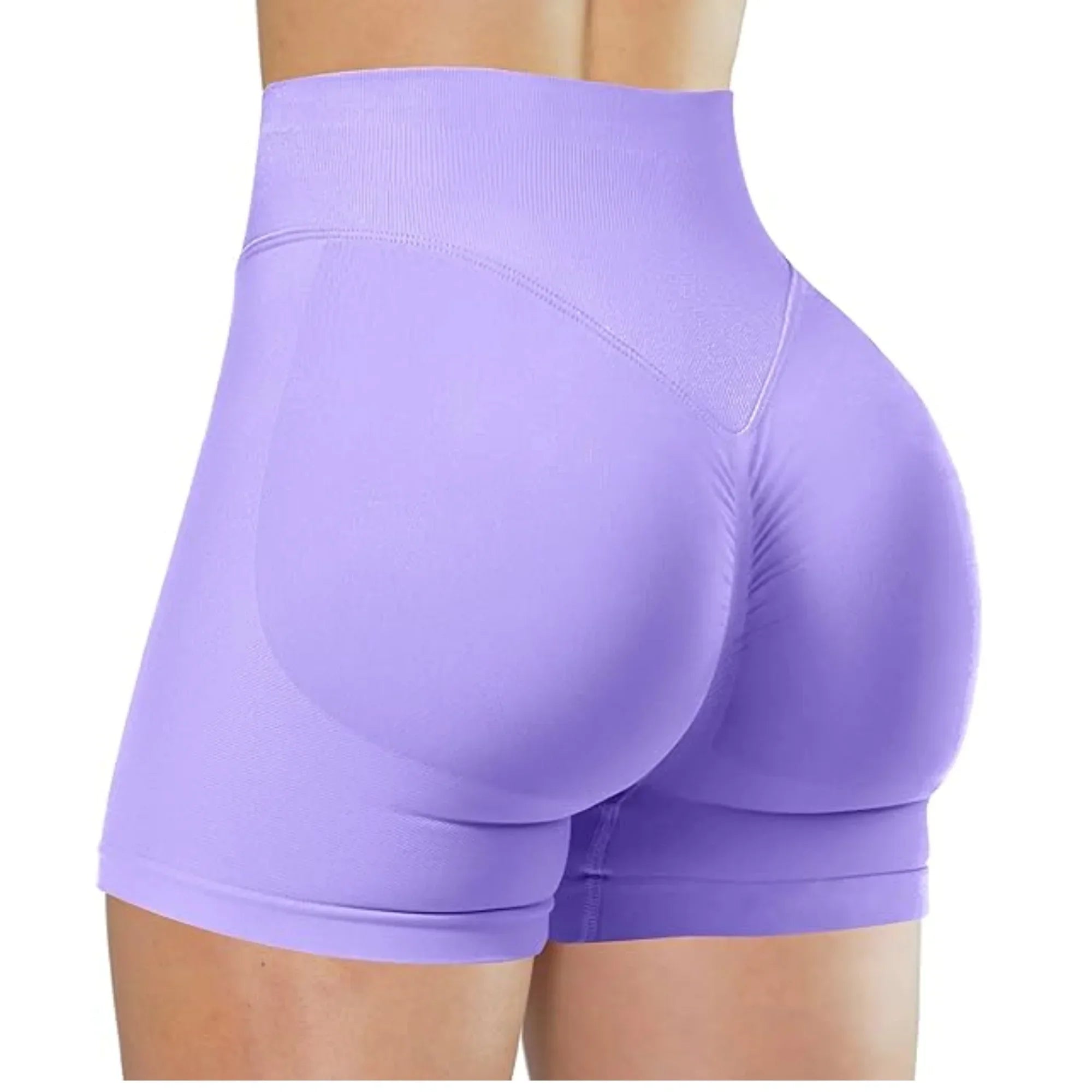 Veyra Active™ Summer High-Waisted Biker Shorts | Anti-Chafe Seamless Yoga & Running Shorts
