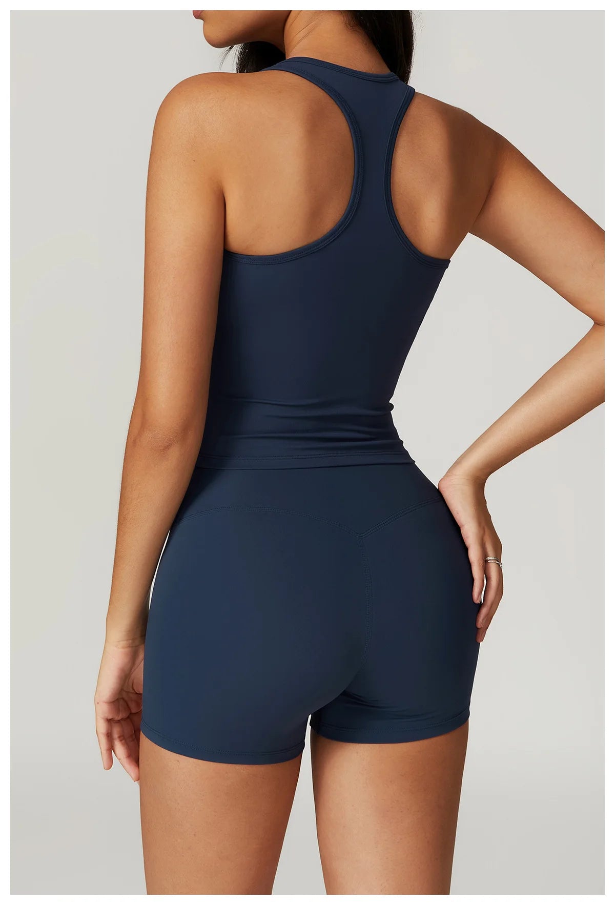 Veyra Active™ Summer Shockproof Yoga Vest | Quick-Dry Seamless Workout Tank Top
