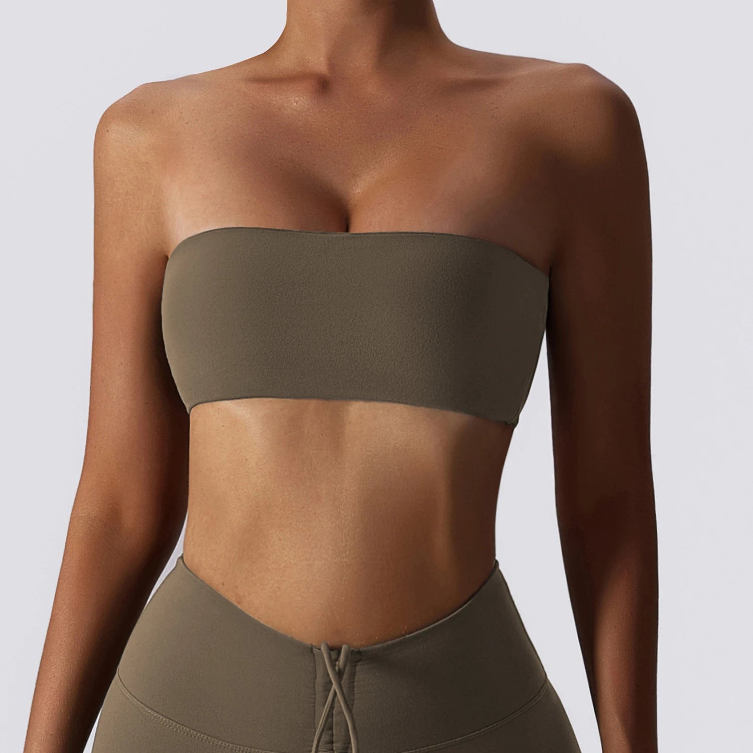 Veyra Active™ Summer Strapless Sports Bra | Anti-Slip Seamless Tube Top & Workout Bra