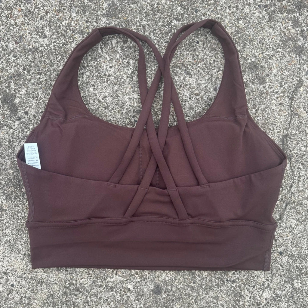 Kova by Veyra™ Women's Cross-Back Shockproof Sports Bra | High-Strength Push-Up Yoga Tank Top