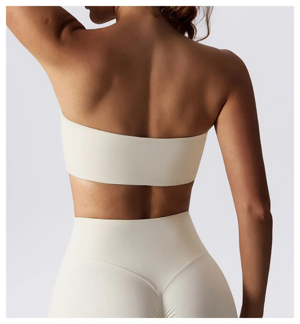 Veyra Active™ Summer Strapless Sports Bra | Anti-Slip Seamless Tube Top & Workout Bra