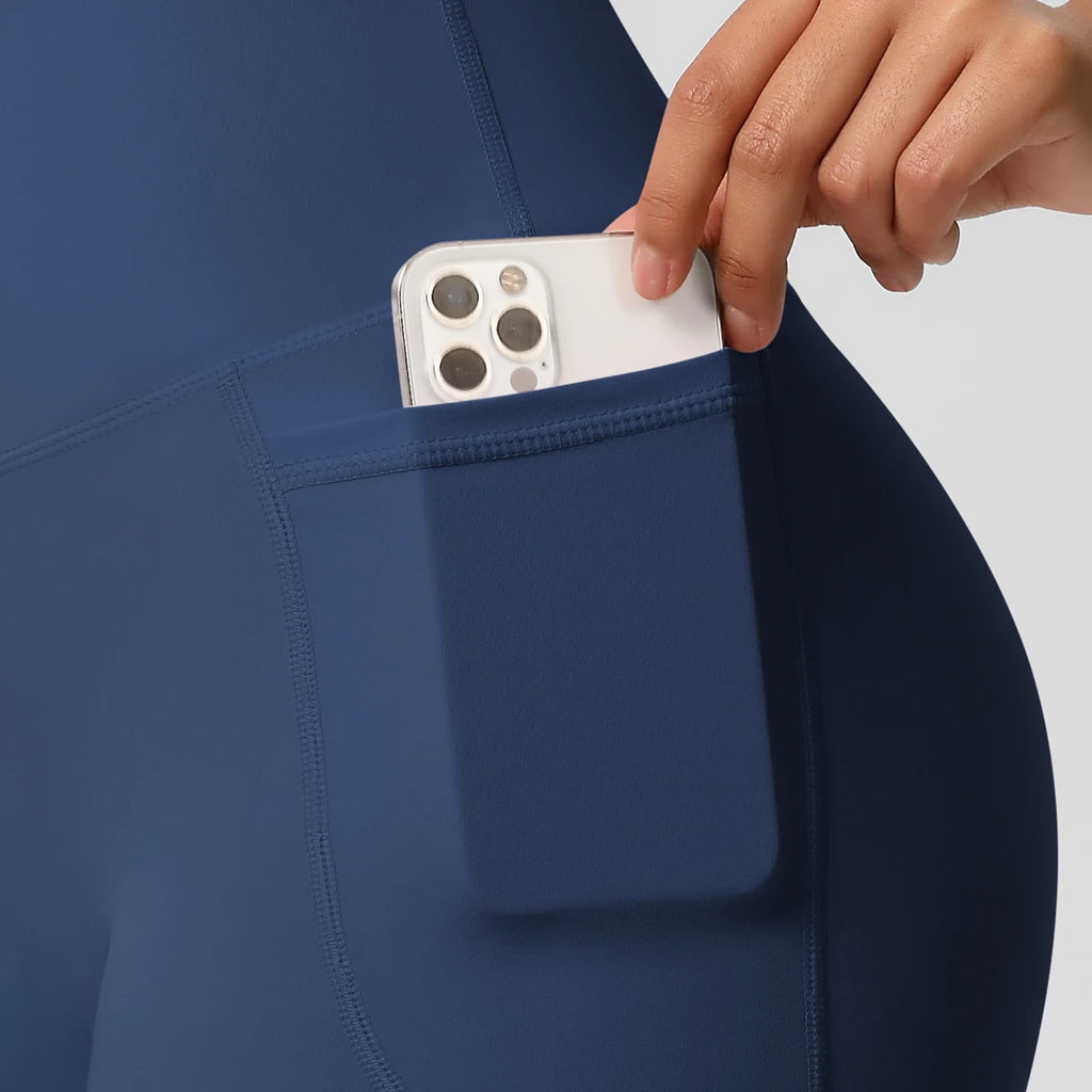 Veyra Active™ Pocketed High-Waisted Yoga Shorts | 100% Squat-Proof Anti-Chafe Biker Shorts