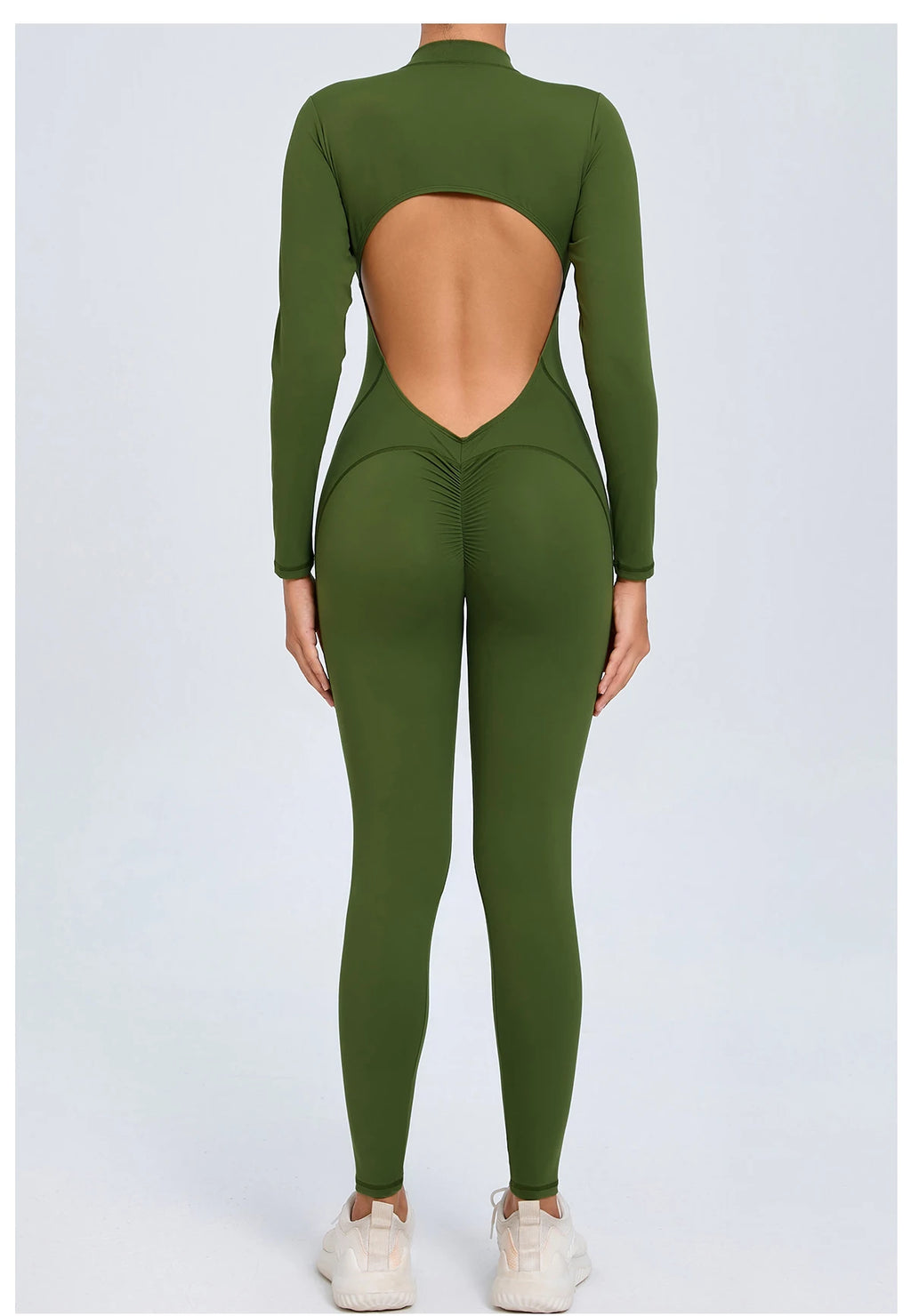 Veyra Luxe™ Zip Sculpt Jumpsuit