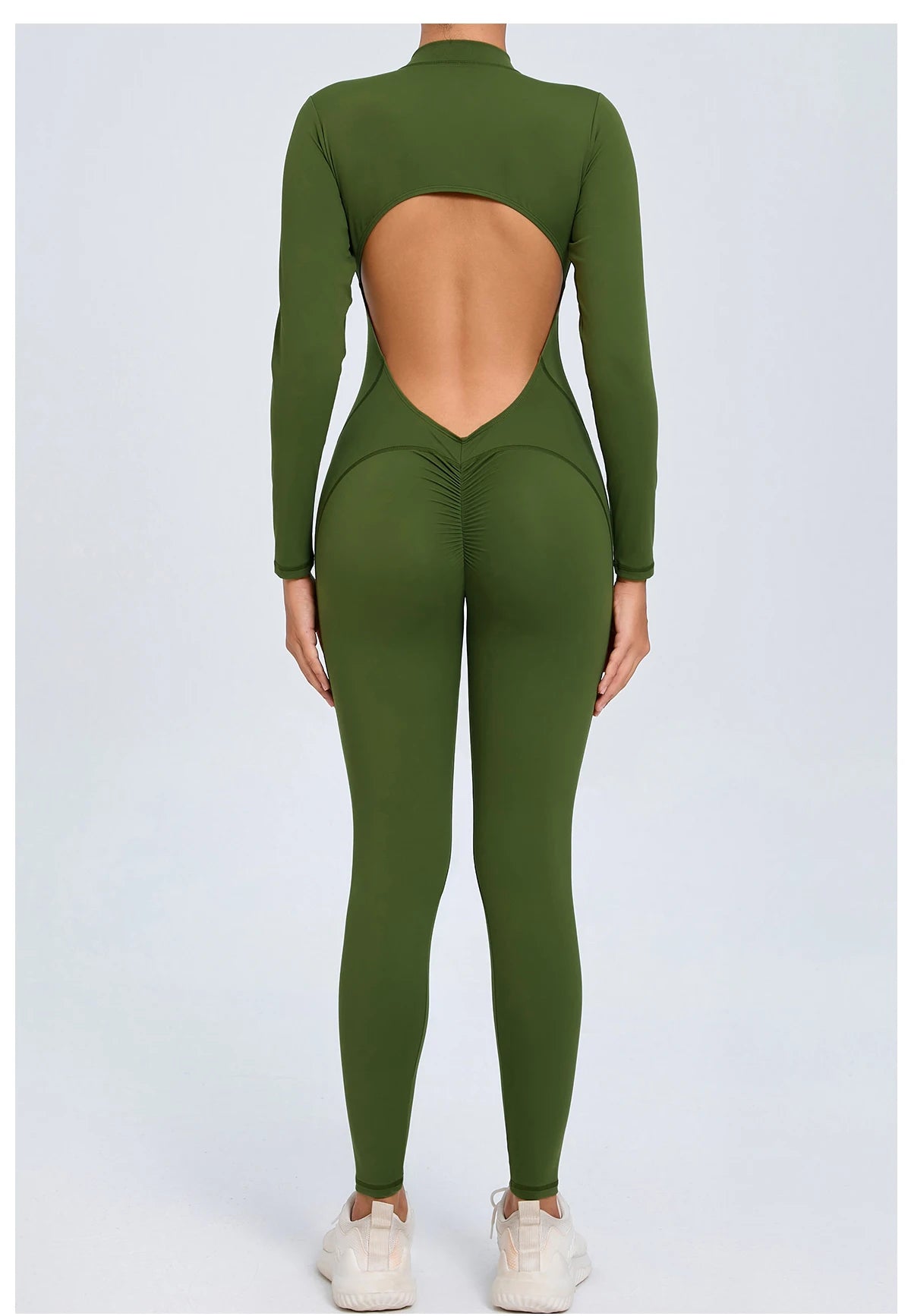 Veyra Luxe™ Zip Sculpt Jumpsuit