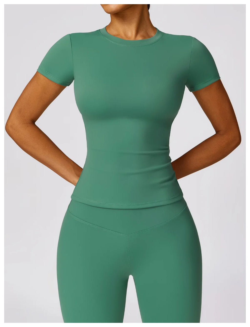 Veyra Active™ Breeze Slim-Fit Running T-Shirt | Breathable Short-Sleeve Yoga & Gym Tee