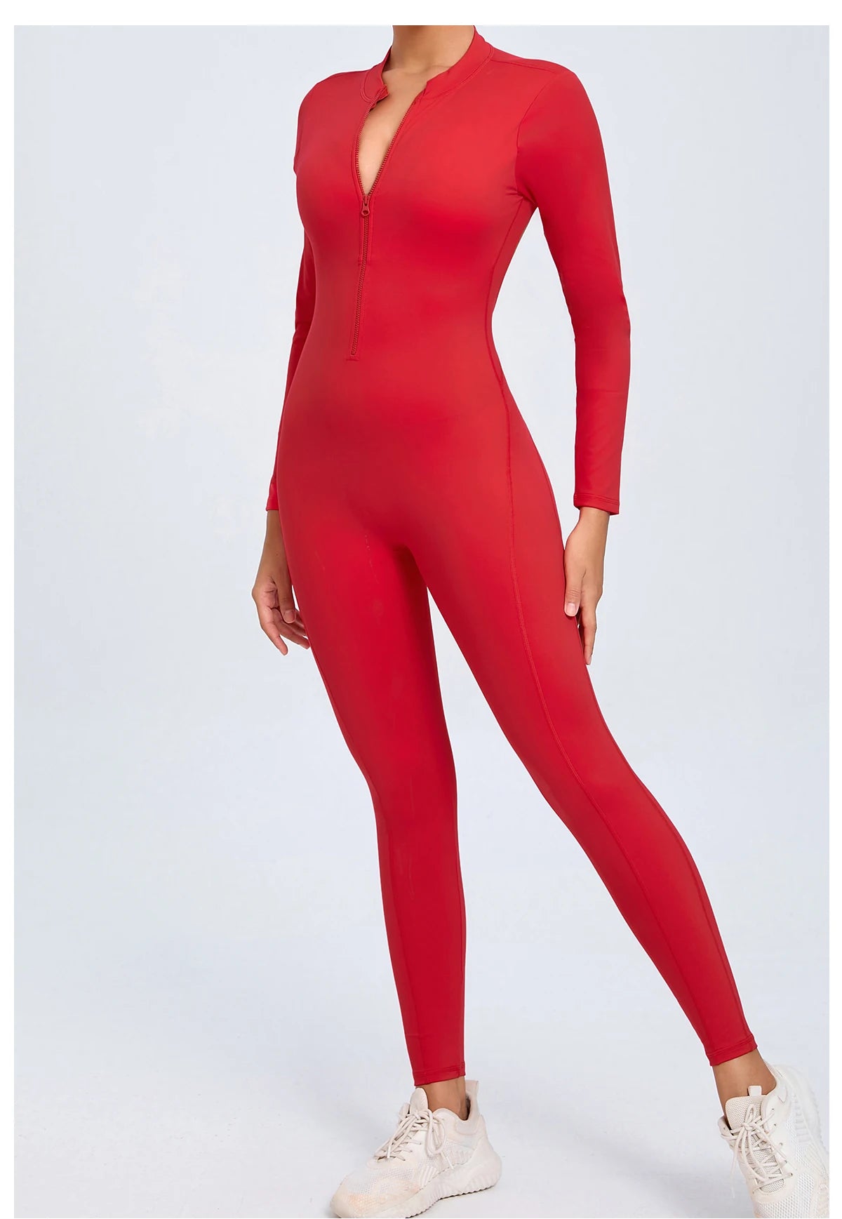 Veyra Luxe™ Zip Sculpt Jumpsuit