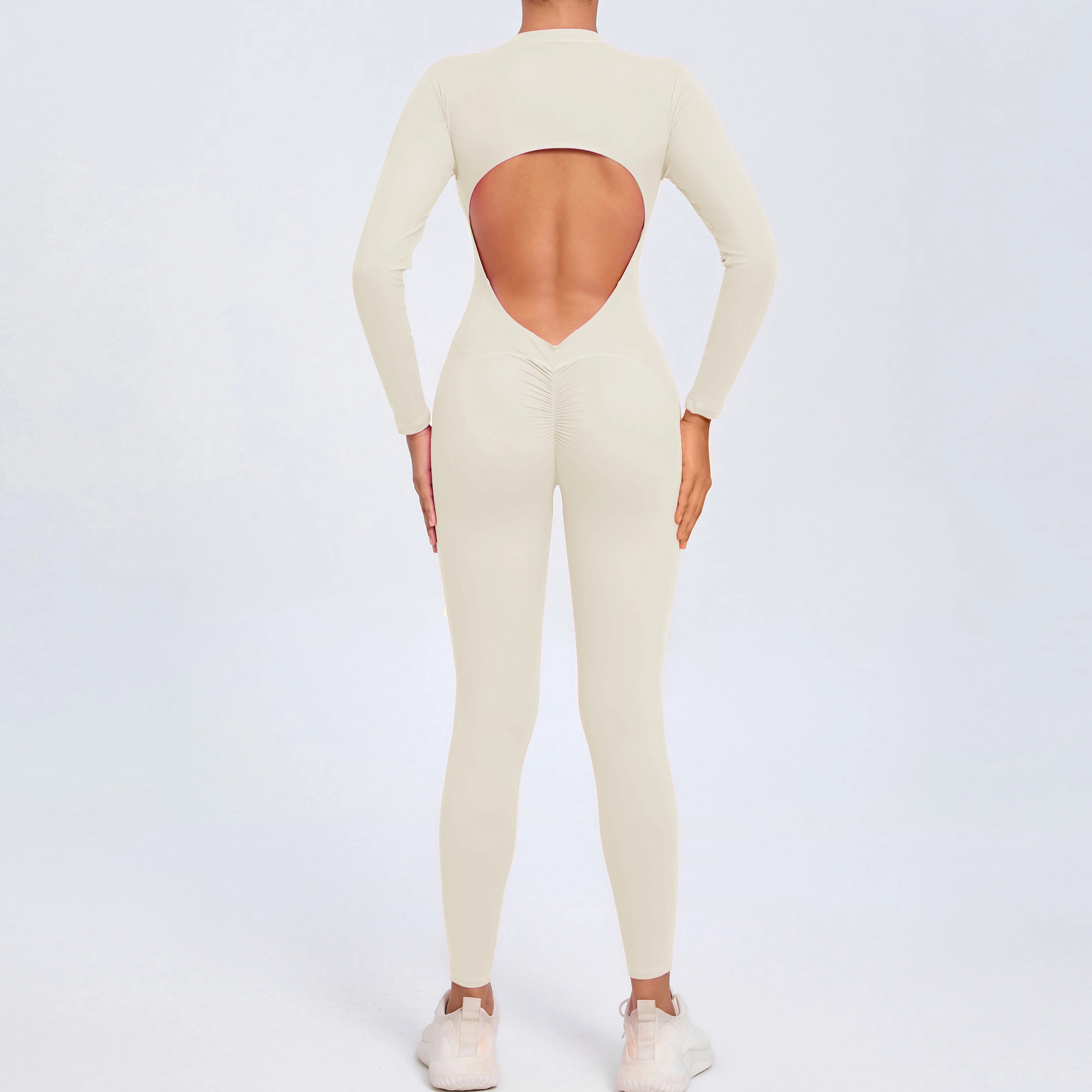 Veyra Luxe™ Zip Sculpt Jumpsuit
