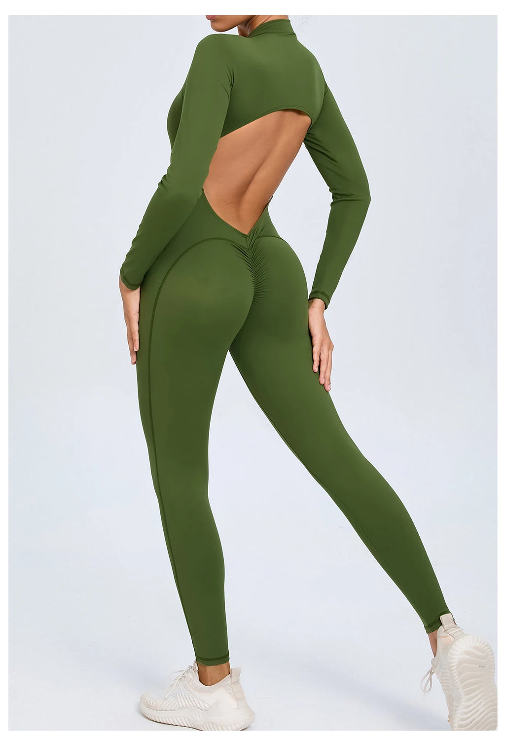 Veyra Luxe™ Zip Sculpt Jumpsuit
