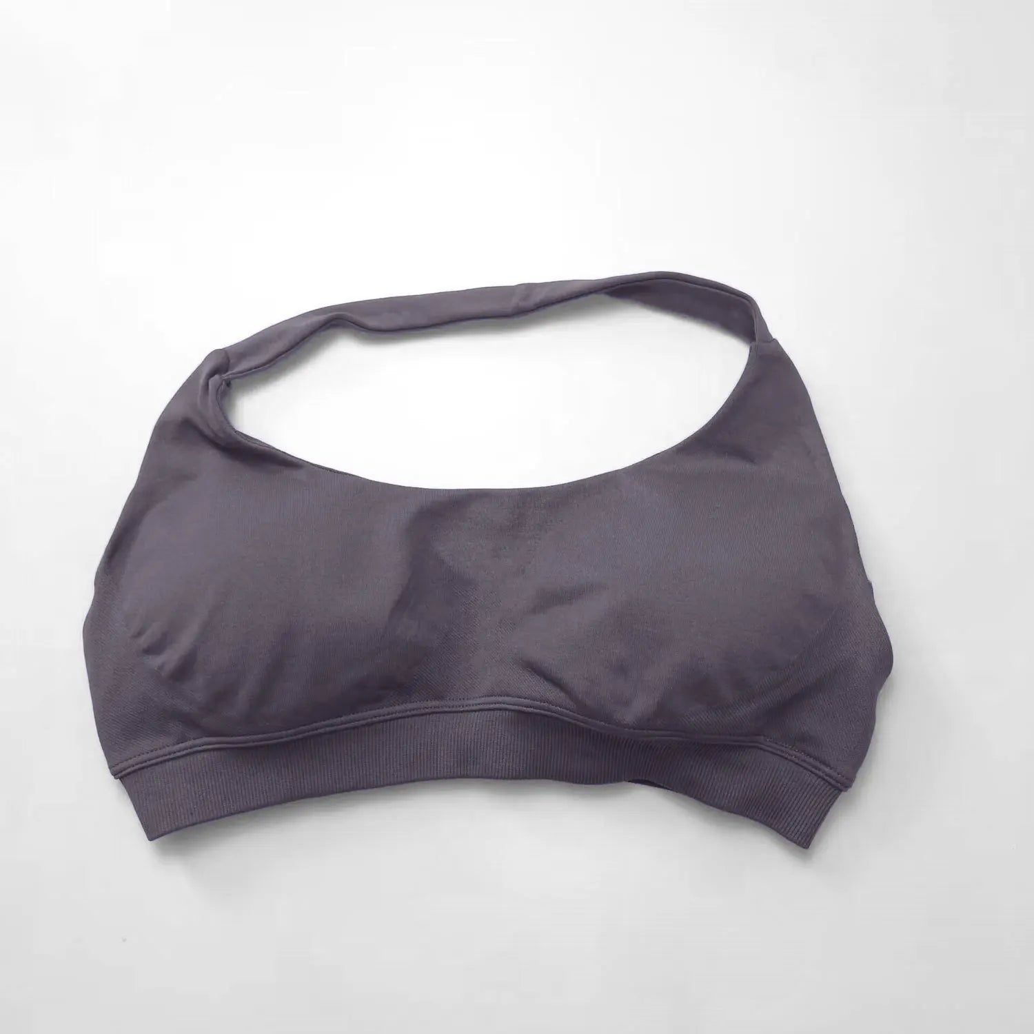 Veyra Active™ Impact Seamless Halter Sports Bra | High-Support Push-Up Gym & Yoga Crop Top