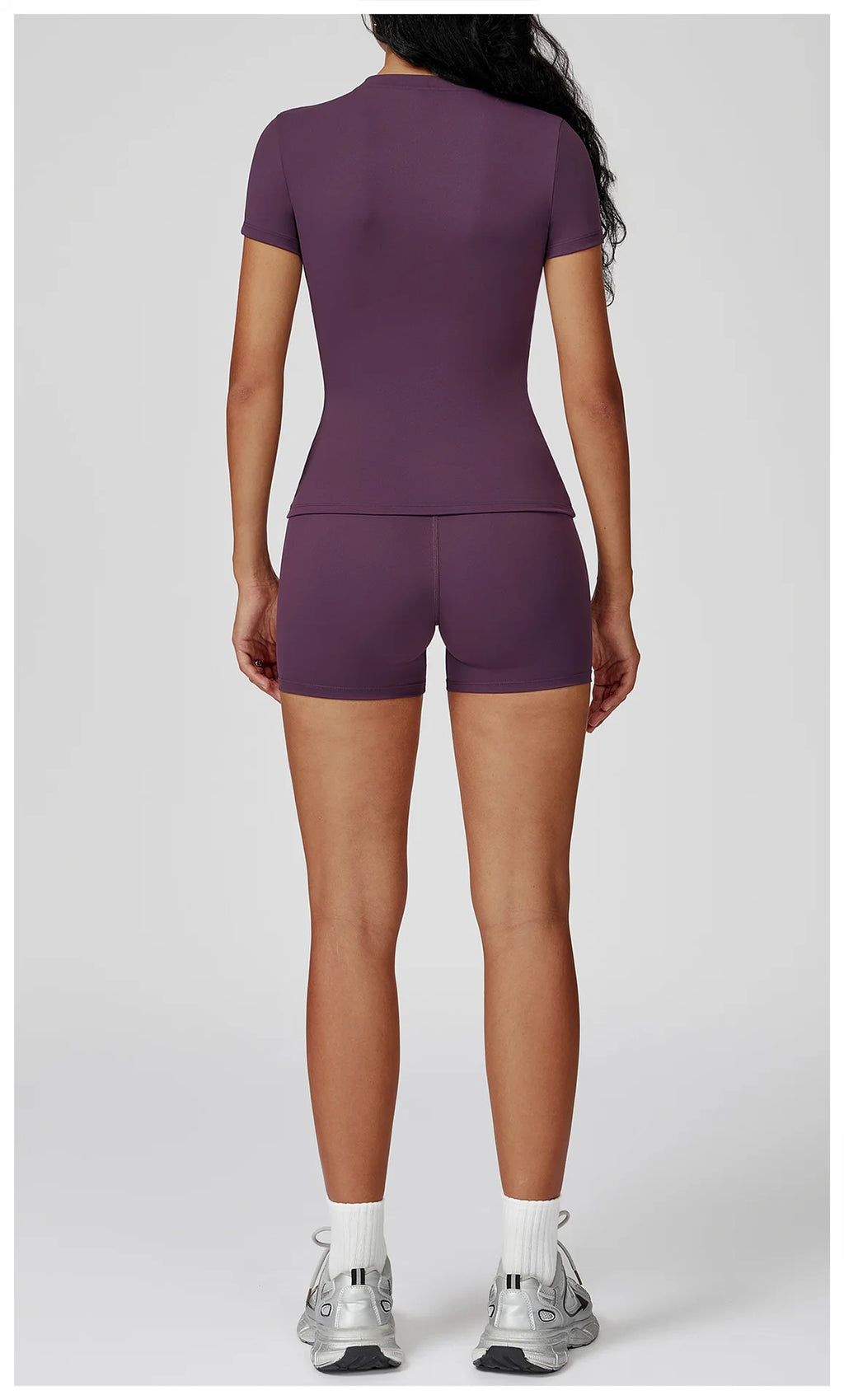 Veyra Active™ Women's SculptFlex 2-Piece Yoga Set | Long Sleeve Top, High-Waist Leggings & Shorts
