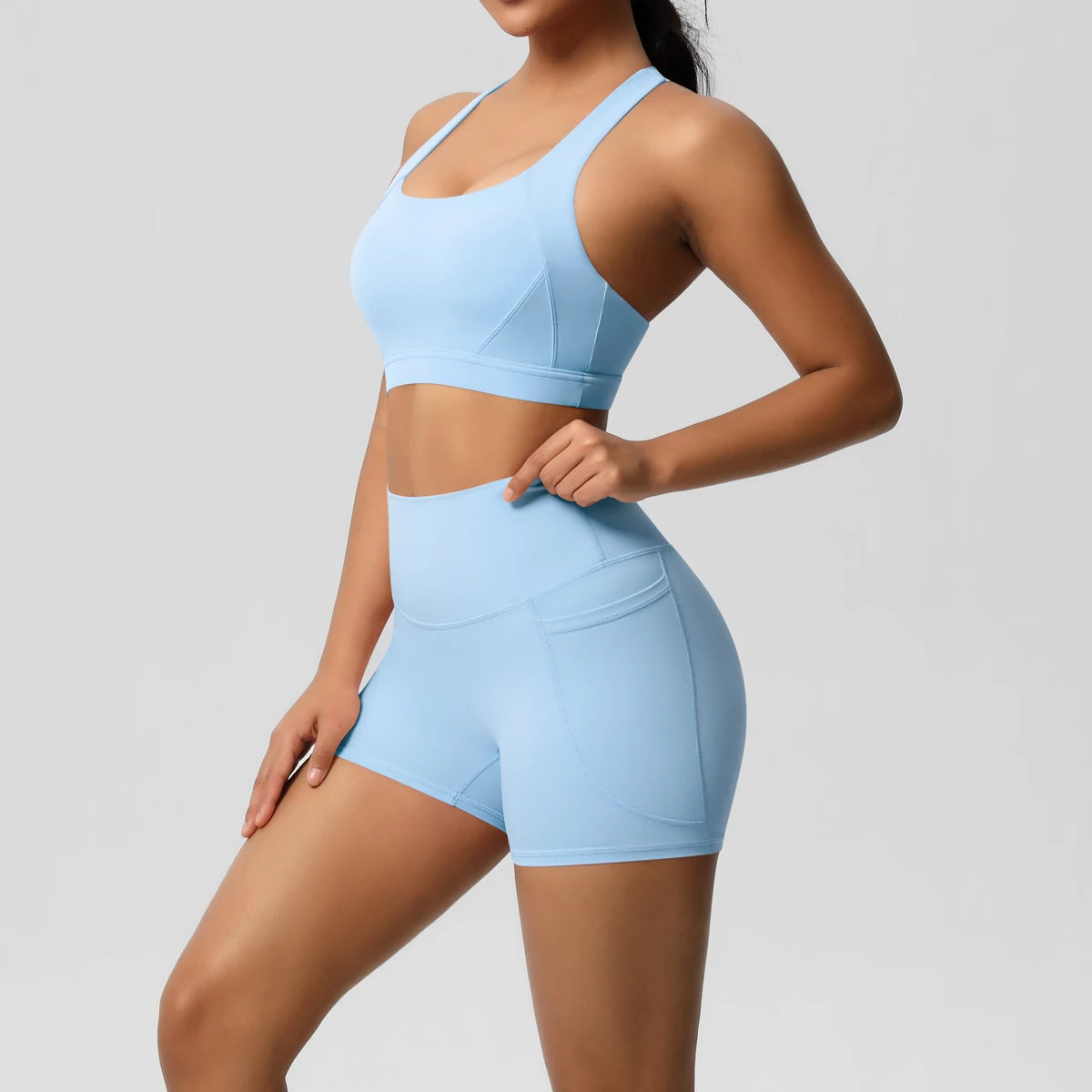 Veyra Active™ 2PCS Pocket Sculpt Shorts 2PCS