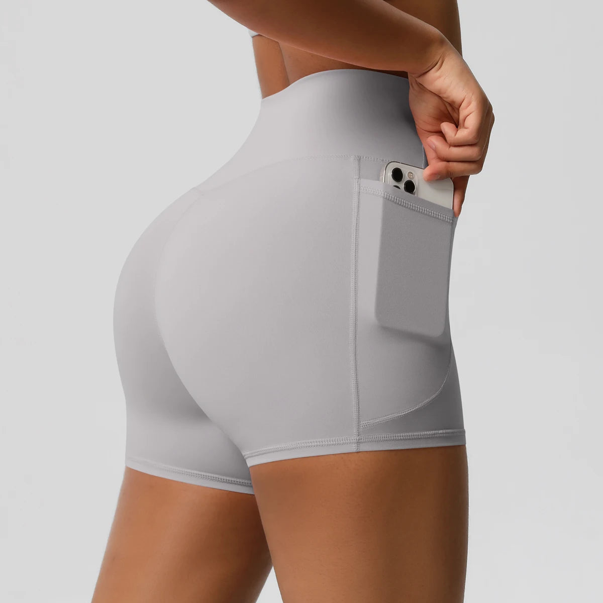 Veyra Active™ Pocketed High-Waisted Yoga Shorts | 100% Squat-Proof Anti-Chafe Biker Shorts