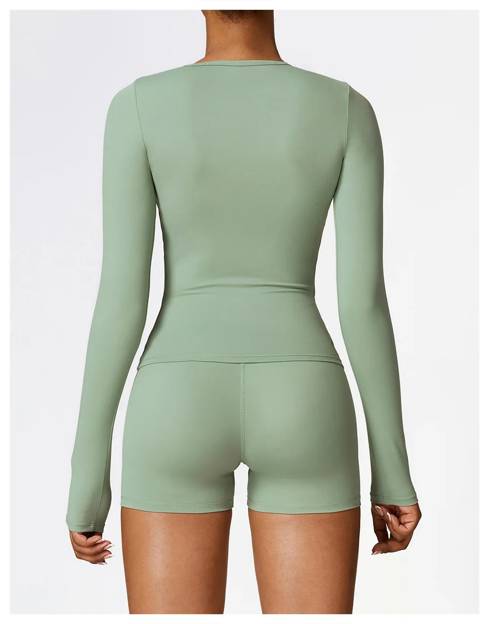 Veyra Active™ Women's Thermomotion Long-Sleeve Yoga Shirt | Winter Quick-Dry Slim-Fit Gym Top