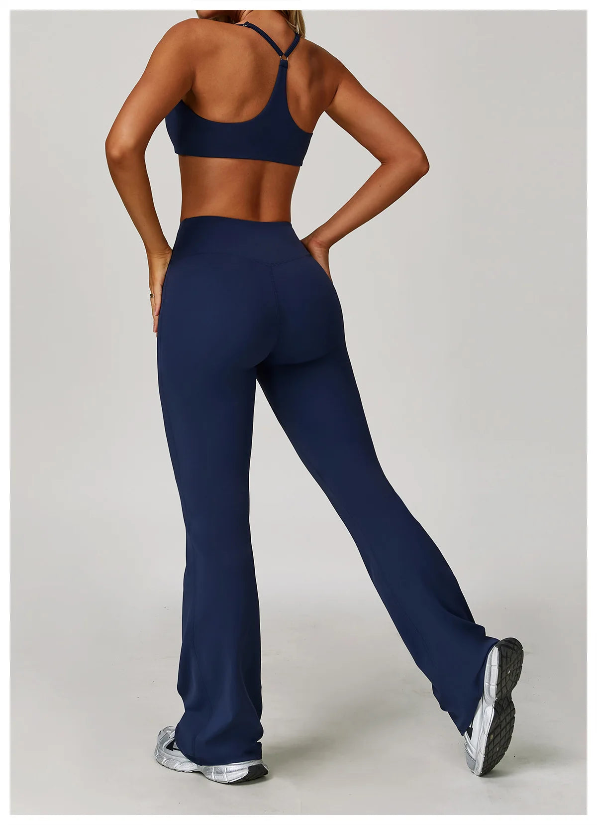 Veyra Active™ Infinite 3-Piece Yoga Set | Long Sleeve Top, Sports Bra & High-Waisted Leggings