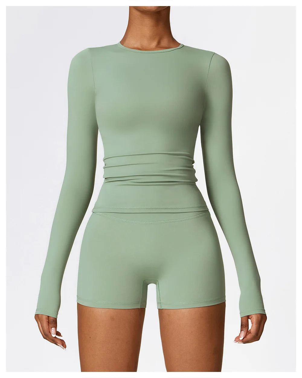 Veyra Active™ Women's Thermomotion Long-Sleeve Yoga Shirt | Winter Quick-Dry Slim-Fit Gym Top