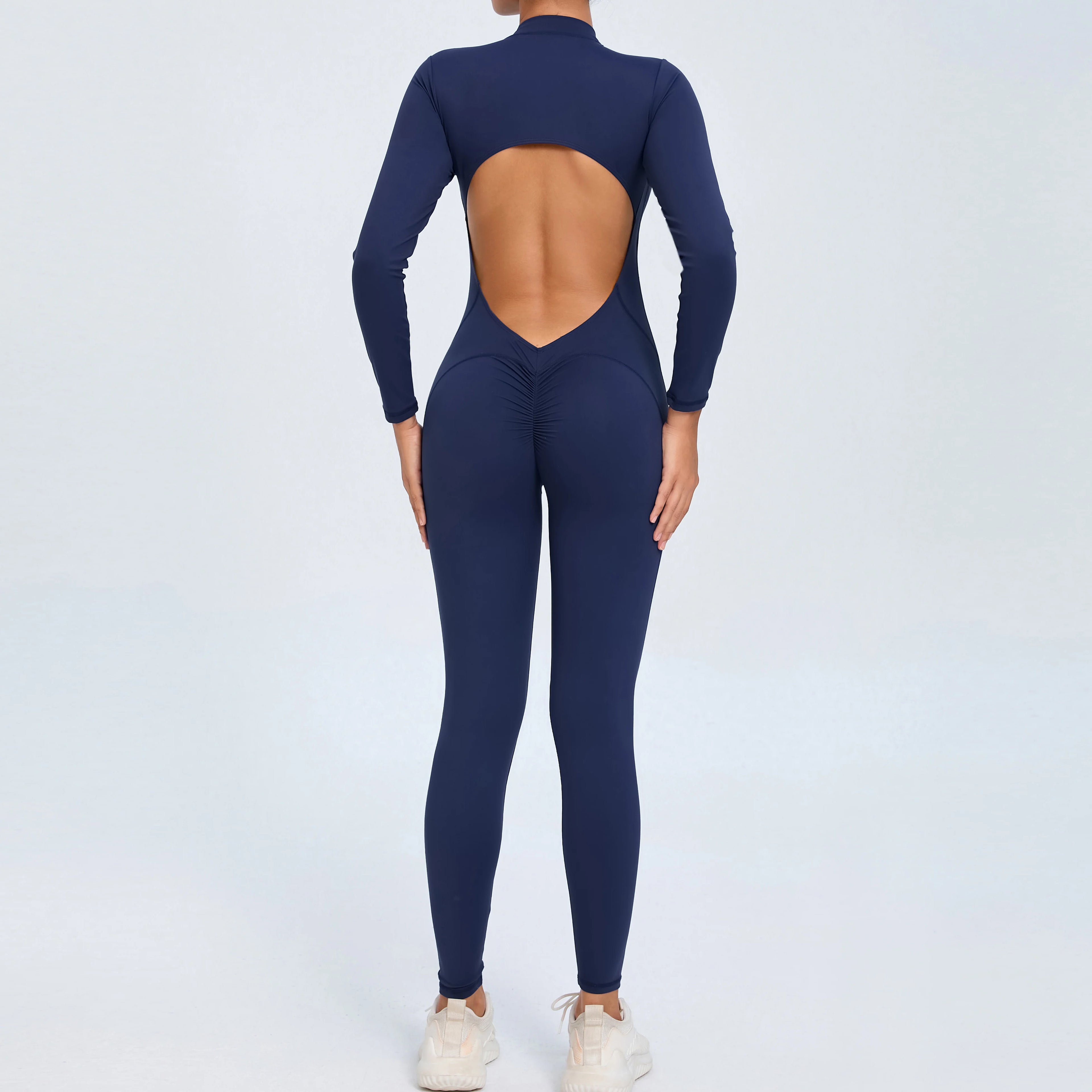 Veyra Luxe™ Zip Sculpt Jumpsuit