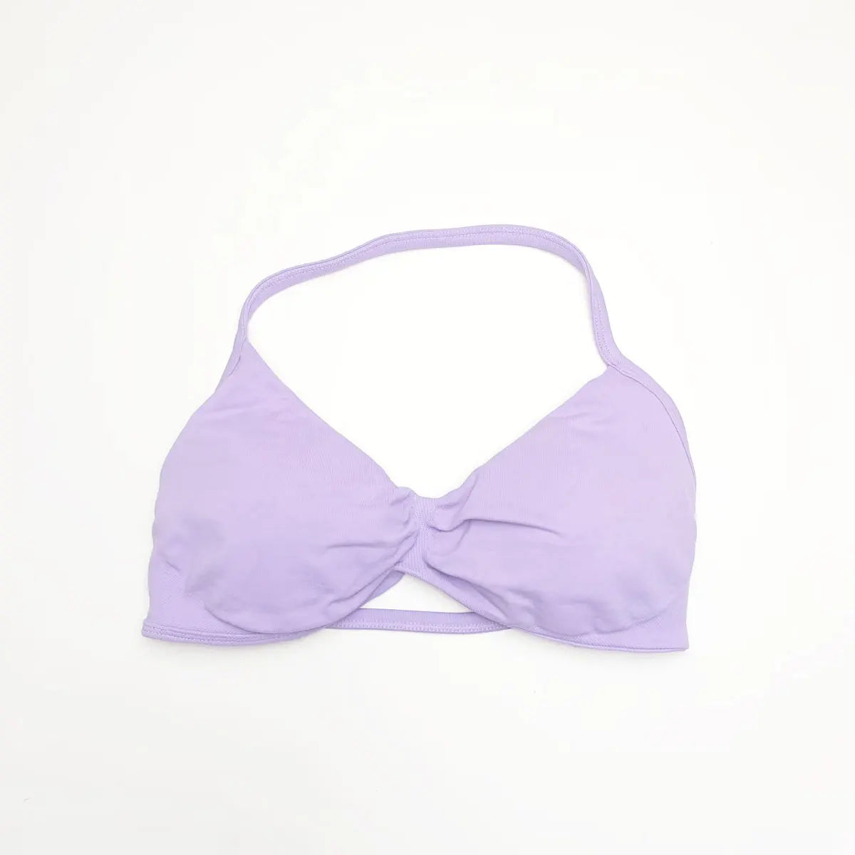 Veyra Active™ Impact Strappy Halter Sports Bra | High-Support Seamless Yoga Crop Top
