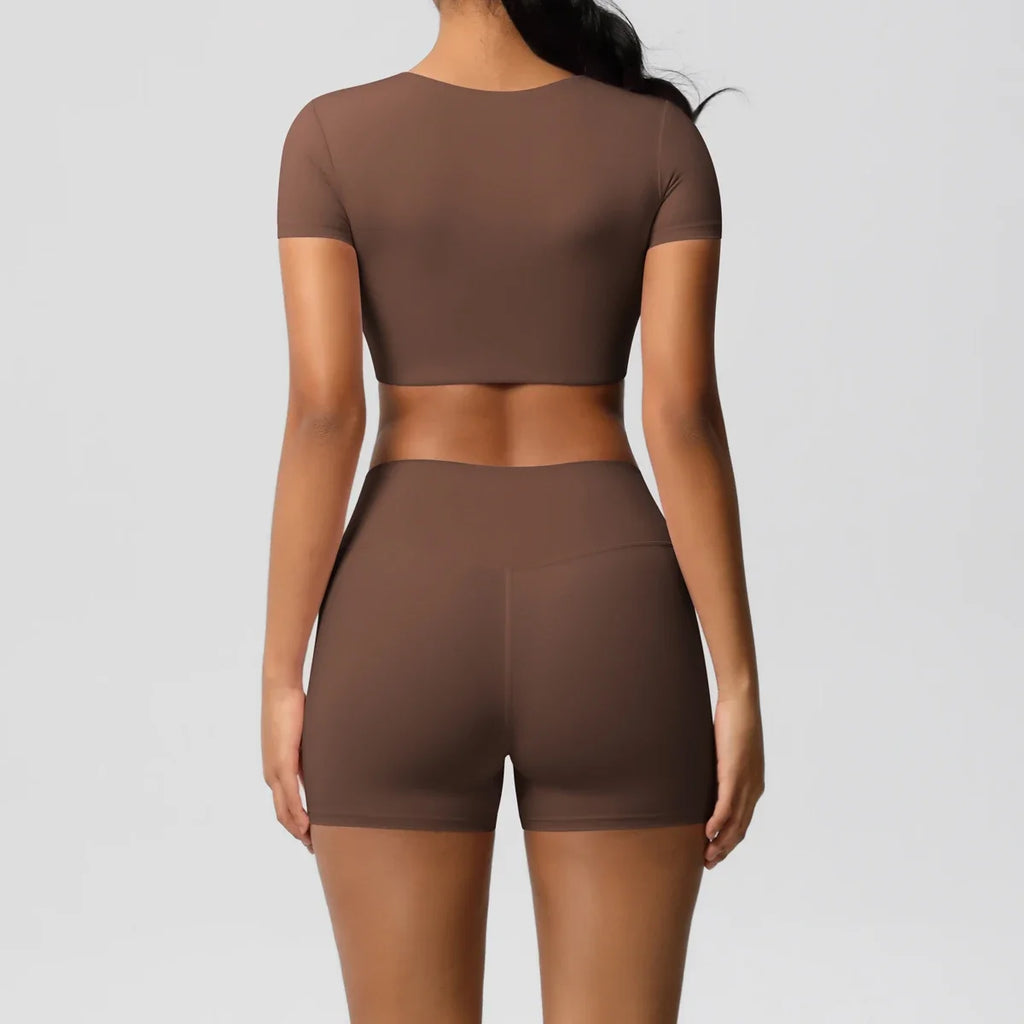 Veyra Active™ Women's SculptFlex 2-Piece Yoga Set | Booty-Shaping Leggings & Sports Tank Top