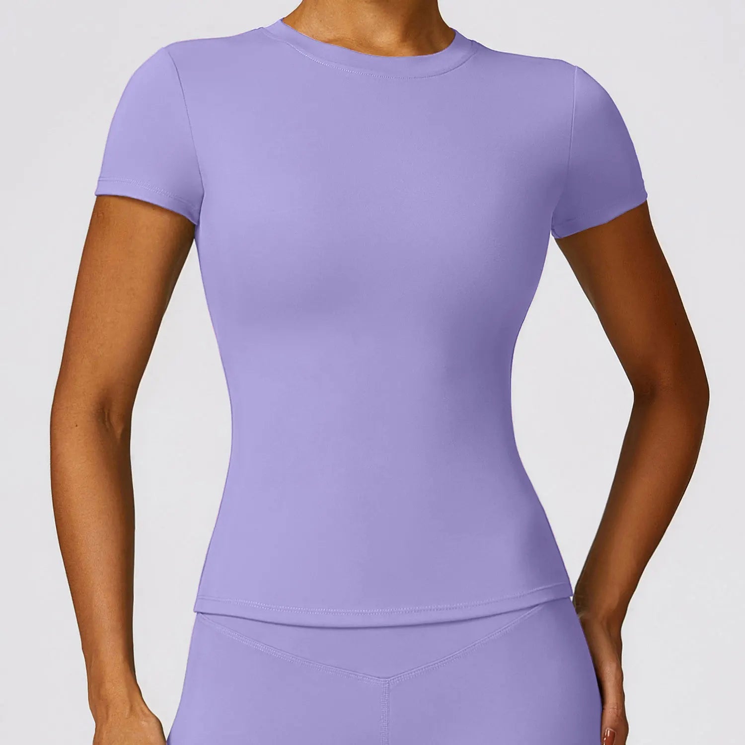 Veyra Active™ Breeze Slim-Fit Running T-Shirt | Breathable Short-Sleeve Yoga & Gym Tee
