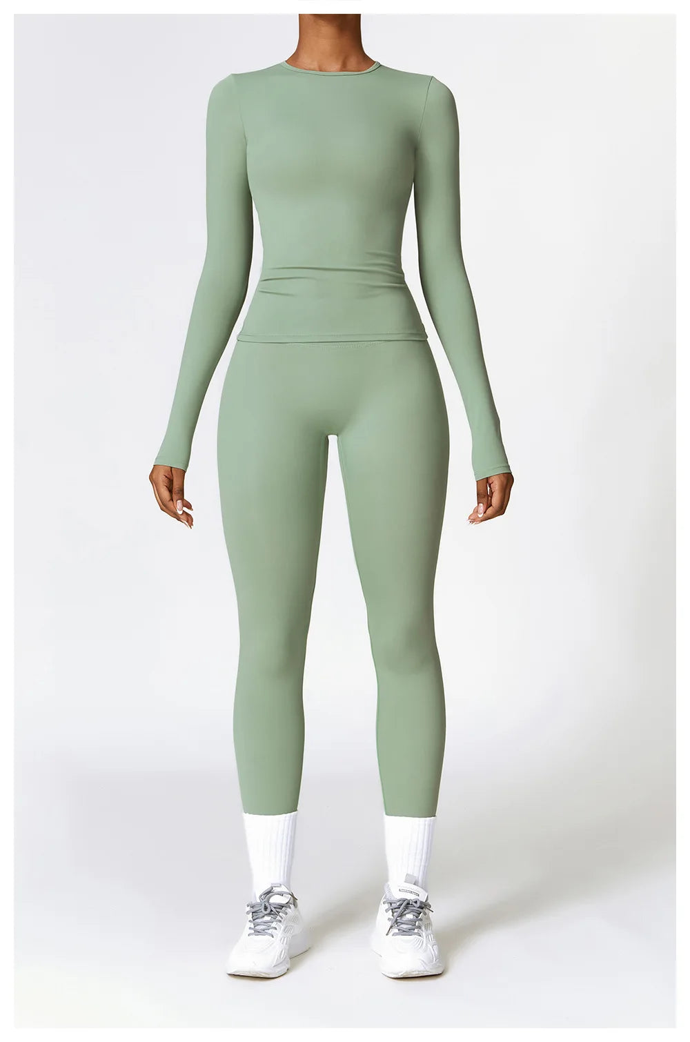 Veyra Active™ Women's Thermomotion Long-Sleeve Yoga Shirt | Winter Quick-Dry Slim-Fit Gym Top