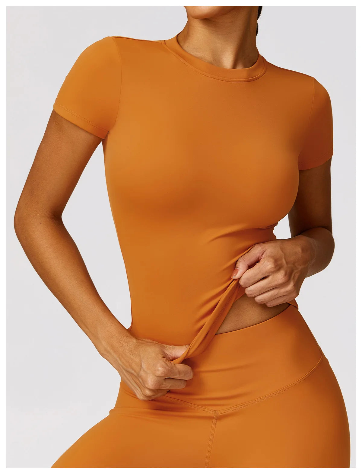 Veyra Active™ Breeze Slim-Fit Running T-Shirt | Breathable Short-Sleeve Yoga & Gym Tee