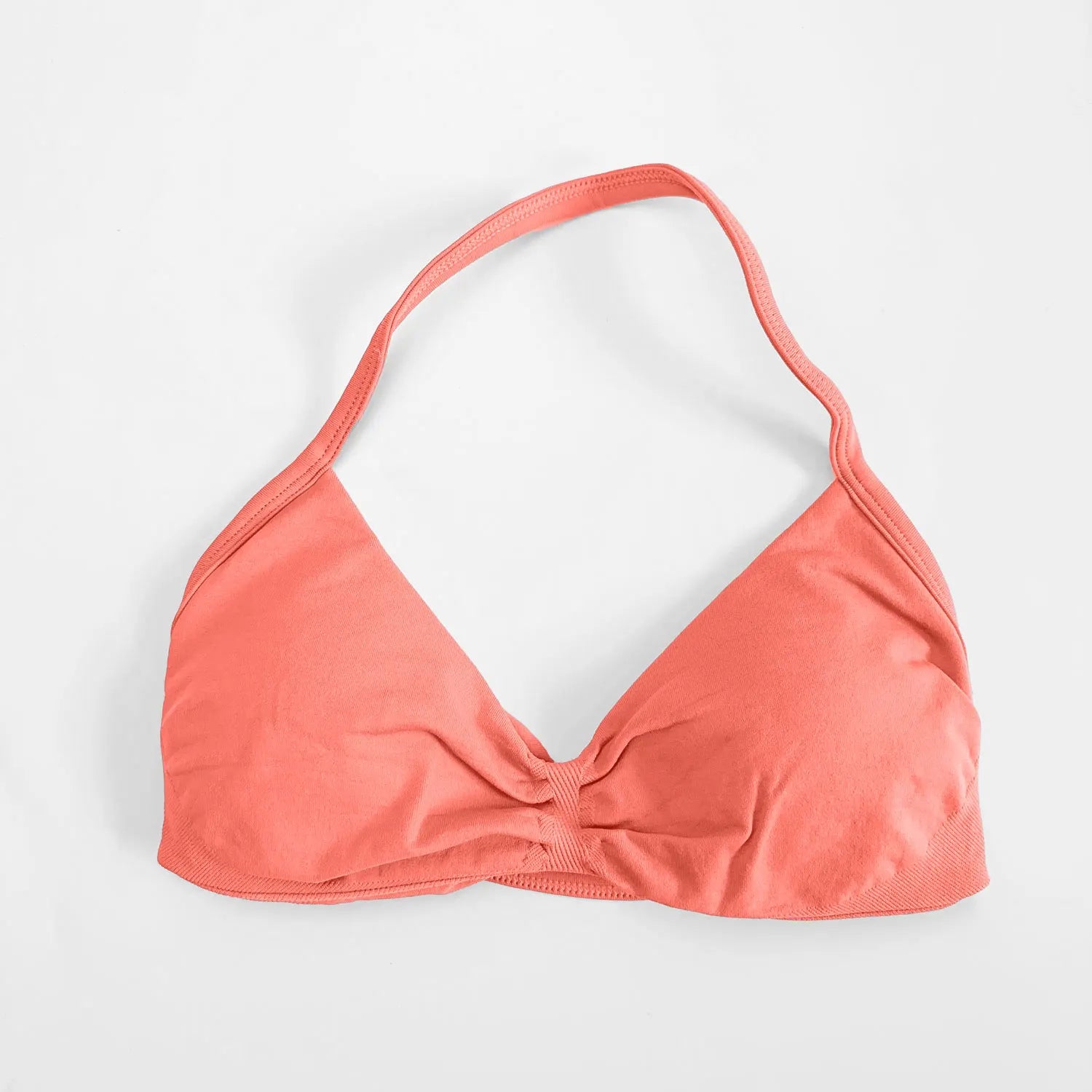 Veyra Active™ Impact Strappy Halter Sports Bra | High-Support Seamless Yoga Crop Top