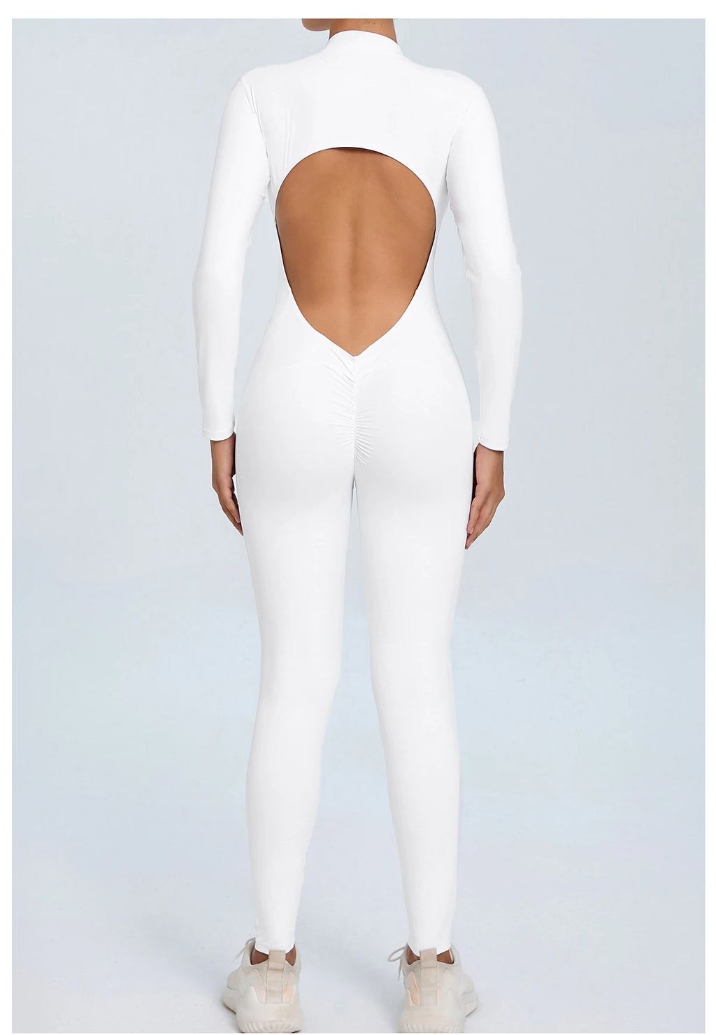 Veyra Luxe™ Zip Sculpt Jumpsuit