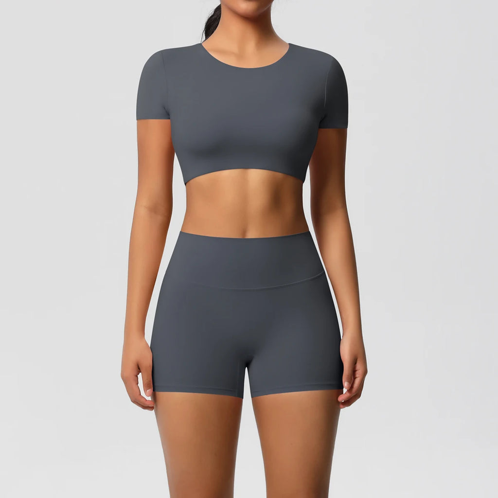Veyra Active™ Women's SculptFlex 2-Piece Yoga Set | Booty-Shaping Leggings & Sports Tank Top